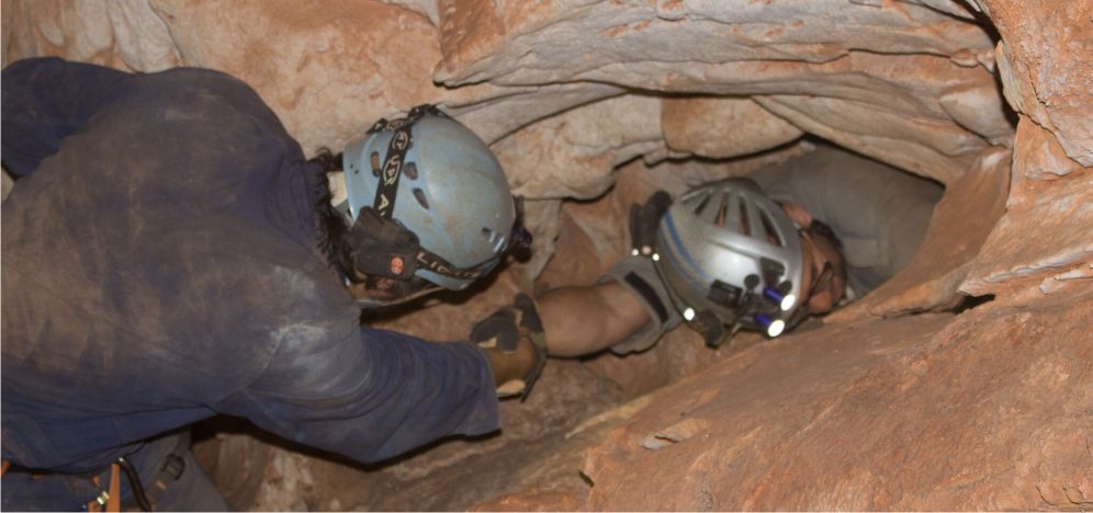 The lengths (and depths) one goes to find fossils